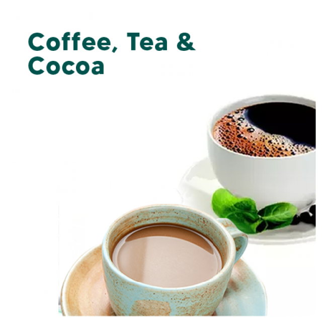 Coffee , Tea & Cocoa
