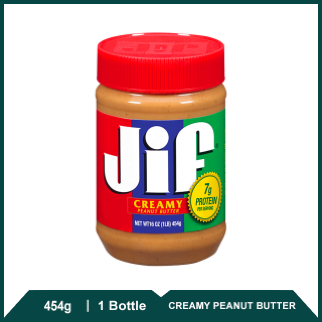 Product JIF Creamy Peanut Butter 454g