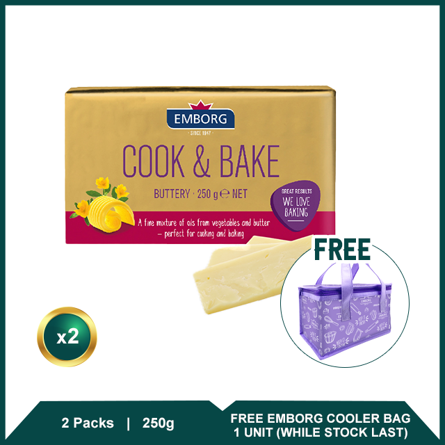 Product Cook & Bake Buttery (250g x 2) + FOC