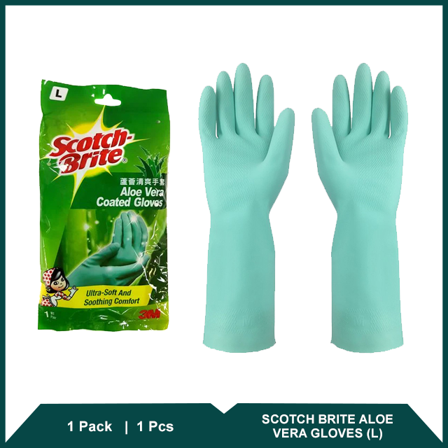 Product SCOTCH BRITE Aloe Vera Gloves (L)